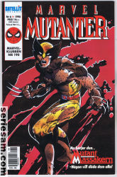 Marvel Mutanter 1990 nr 6 omslag serier