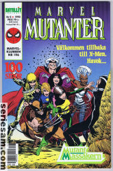 Marvel Mutanter 1990 nr 8 omslag serier