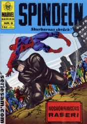 Marvelserien 1967 nr 9 omslag serier Marvelserien 1967 nr 9 omslag serier