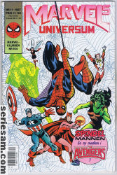 Marvels universum 1987 nr 11 omslag serier Marvels universum 1987 nr 11 omslag serier