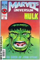 Marvels universum 1987 nr 9 omslag serier Marvels universum 1987 nr 9 omslag serier