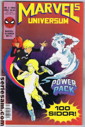 Marvels universum 1988 nr 2 omslag serier Marvels universum 1988 nr 2 omslag serier