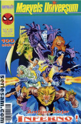 Marvels universum 1991 nr 8 omslag serier Marvels universum 1991 nr 8 omslag serier