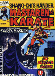 Mästaren på karate 1974 nr 1 omslag serier