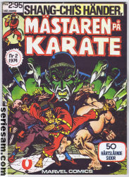 Mästaren på karate 1974 nr 2 omslag serier