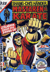Mästaren på karate 1974 nr 8 omslag serier