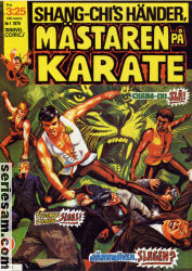 Mästaren på karate 1975 nr 1 omslag serier