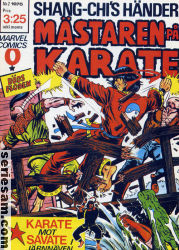 Mästaren på karate 1975 nr 2 omslag serier