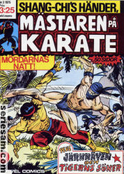 Mästaren på karate 1975 nr 3 omslag serier