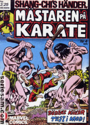 Mästaren på karate 1975 nr 4 omslag serier