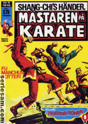 Mästaren på karate 1975 nr 5 omslag serier
