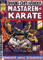 Mästaren på karate 1975 nr 6 omslag serier