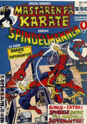 Mästaren på karate och Spindelmannen 1974 omslag serier Mästaren på karate och Spindelmannen 1974 omslag serier