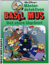 Mästerdetektiven Basil Mus 1989 omslag serier