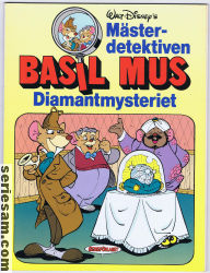 Mästerdetektiven Basil Mus 1990 omslag serier