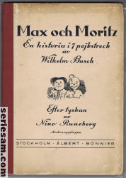Max och Moritz 1922 omslag serier Max och Moritz 1922 omslag serier