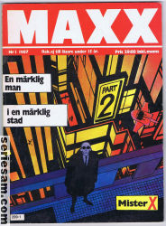 Maxx 1987 nr 1 omslag serier