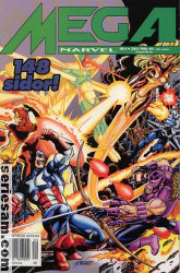 Mega Marvel 2001 nr 4 omslag serier Mega Marvel 2001 nr 4 omslag serier