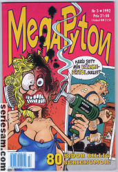 Megapyton 1992 nr 3 omslag serier Megapyton 1992 nr 3 omslag serier