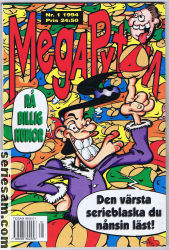 Megapyton 1994 nr 1 omslag serier