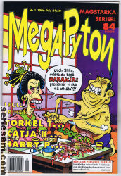 Megapyton 1996 nr 1 omslag serier Megapyton 1996 nr 1 omslag serier