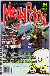 Megapyton 1997 nr 6 omslag serier