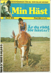 Min häst 1974 nr 27 omslag serier Min häst 1974 nr 27 omslag serier