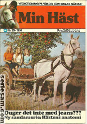 Min häst 1974 nr 29 omslag serier