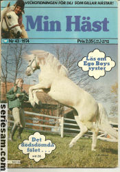 Min häst 1974 nr 43 omslag serier
