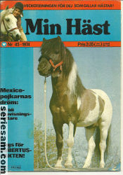 Min häst 1974 nr 45 omslag serier Min häst 1974 nr 45 omslag serier