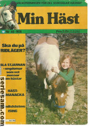 Min häst 1974 nr 48 omslag serier Min häst 1974 nr 48 omslag serier