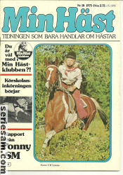 Min häst 1975 nr 18 omslag serier