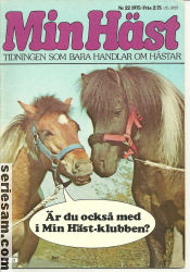 Min häst 1975 nr 22 omslag serier