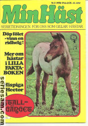 Min häst 1976 nr 2 omslag serier