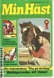 Min häst 1976 nr 6 omslag serier
