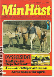 Min häst 1976 nr 7 omslag serier