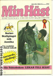 Min häst 1976 nr 8 omslag serier