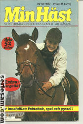 Min häst 1977 nr 12 omslag serier