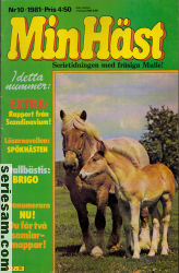 Min häst 1981 nr 10 omslag serier
