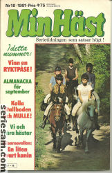 Min häst 1981 nr 18 omslag serier