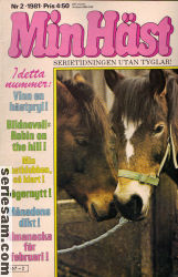 Min häst 1981 nr 2 omslag serier