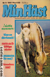 Min häst 1981 nr 9 omslag serier