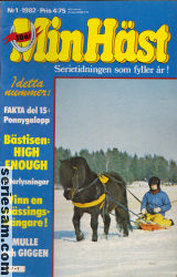 Min häst 1982 nr 1 omslag serier