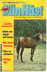 Min häst 1982 nr 11 omslag serier