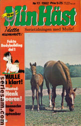 Min häst 1982 nr 17 omslag serier