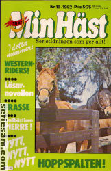 Min häst 1982 nr 18 omslag serier