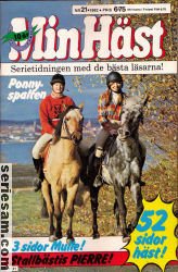 Min häst 1982 nr 21 omslag serier