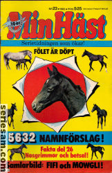 Min häst 1982 nr 23 omslag serier