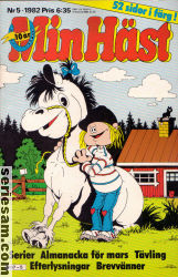 Min häst 1982 nr 5 omslag serier