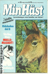 Min häst 1983 nr 12 omslag serier
